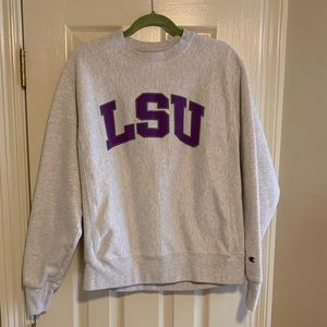 LSU crewneck sweatshirt